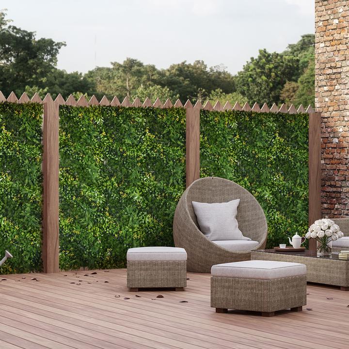 Actual product image Outsunny artificial plant wall (50 cm)