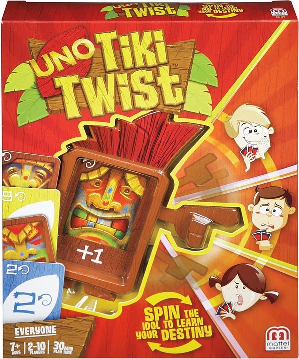 Immagine prodotto Mattel Games UNO Tiki Twist (Italiano, Francese, Inglese, Tedesco)