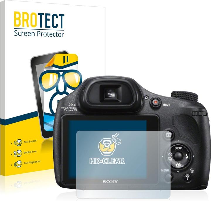 Produktbild BROTECT Schutzfolie Displayschutz Klar (Displayschutz, DSC-HX300)