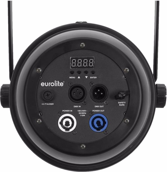 Produktbild Eurolite LED PAR-64 COB RGBW 120W Zoom sw (120 W, LED)