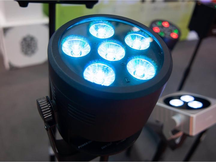 Actual product image Eurolite Accu Par 6 Qcl (4 W, LED)