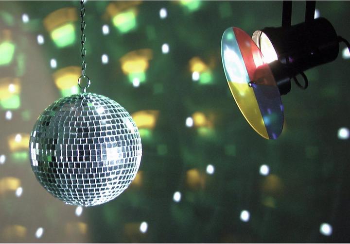 Actual product image Eurolite Mirror ball set 20cm with pinspot (20 cm)