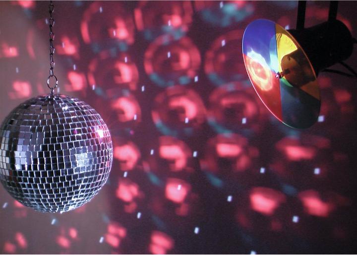 Actual product image Eurolite Mirror ball set 20cm with pinspot (20 cm)