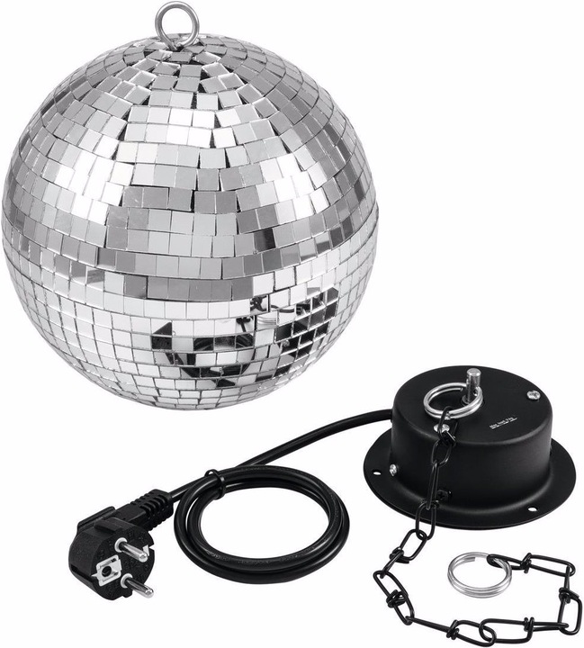 Actual product image Eurolite Mirror ball 20cm with MD-1015 motor (20 cm)