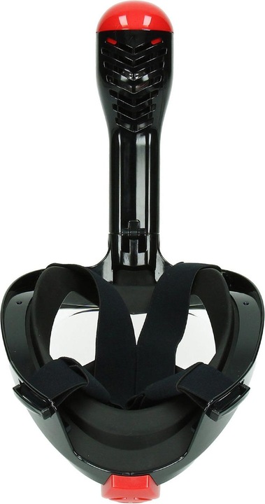 Actual product image Caruba Full Face Snorkel Mask Swift Foldable + Action Cam Mount (black L/XL)