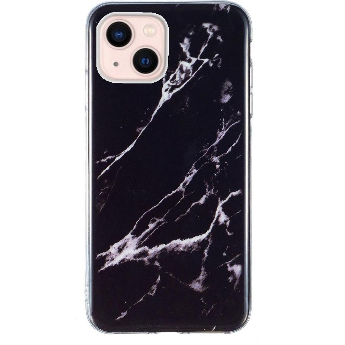 König Design Schutz Handy Hülle für Apple iPhone 15 Plus Case Cover Marmor Bumper Etui Schale (Apple iPhone 15 Plus), Sm...