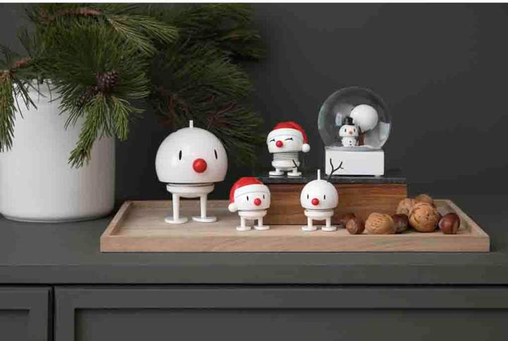 Actual product image Hoptimist Bumble Reindeer Stand M, White (Ø 10 x 14.5 cm)