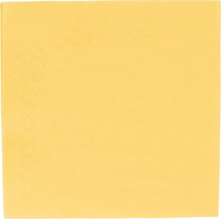 Immagine prodotto Elco Papierservietten 40 cm x 40 cm, 100 Stück, Gelb (100 x)