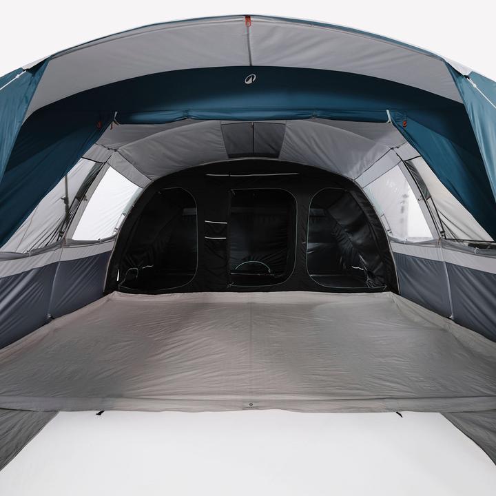 Image du produit Quechua Tente de camping à arceaux 6 places 3 chambres, Arpenaz 6.3 F&B (Auvent, 25.75 kg, 6 personnes)
