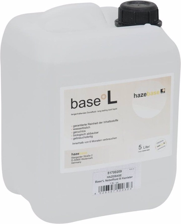 Hazebase Base*L fog fluid 5l canister (Fog fluid)