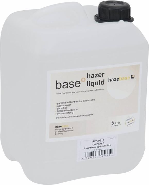 Productafbeelding Hazebase Basis*H Speciale vloeistof 25l bus (Mistmachine)
