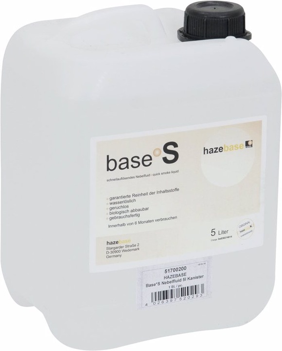 Immagine prodotto Hazebase Base*Q Fog Fluid 25l Canister (Liquido nebulizzato)