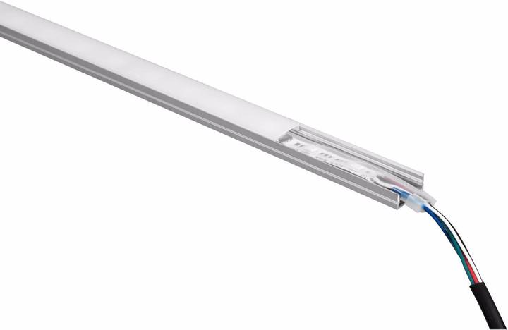 Productafbeelding Eurolite U-profiel 20mm voor LED-strip zilver 2m (200 cm)