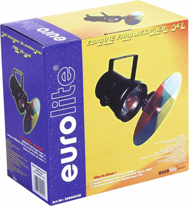 Produktbild Eurolite Farbwechslerset + PAR-36 Pinspot