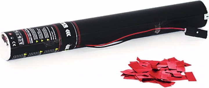 Produktbild TCM Konfetti-Ladung elektrisch 50cm, rot