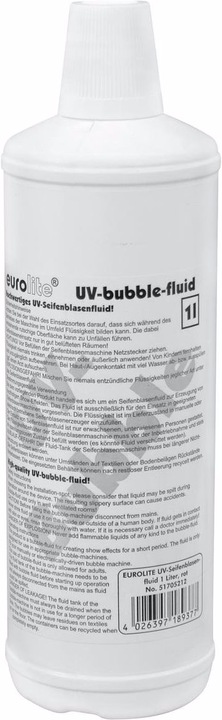 Immagine prodotto Eurolite Set di fluidi per bolle UV 3x1l