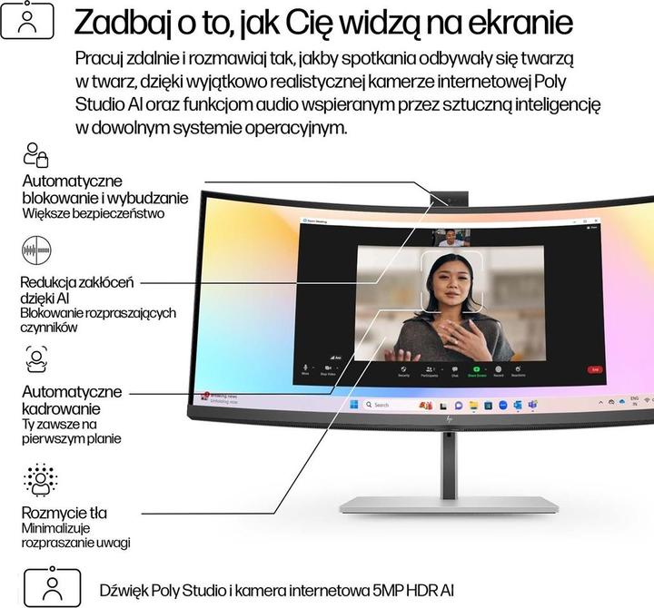 Produktbild HP Series 7 Pro 734pm Docking Display (3440 x 1440 Pixel, 34")