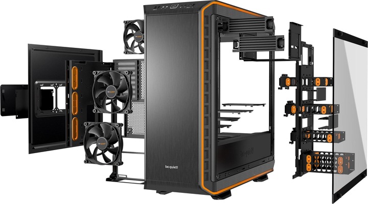 Produktbild be quiet! Dark Base Pro 900 rev.2 (ATX, mATX, Mini-ITX, E-ATX, XL-ATX)