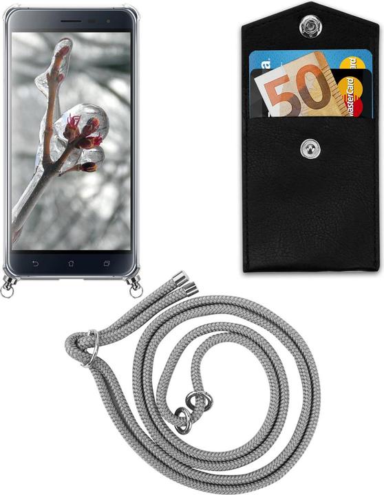 Produktbild Cadorabo TPU Handy Kette SILBER Cover