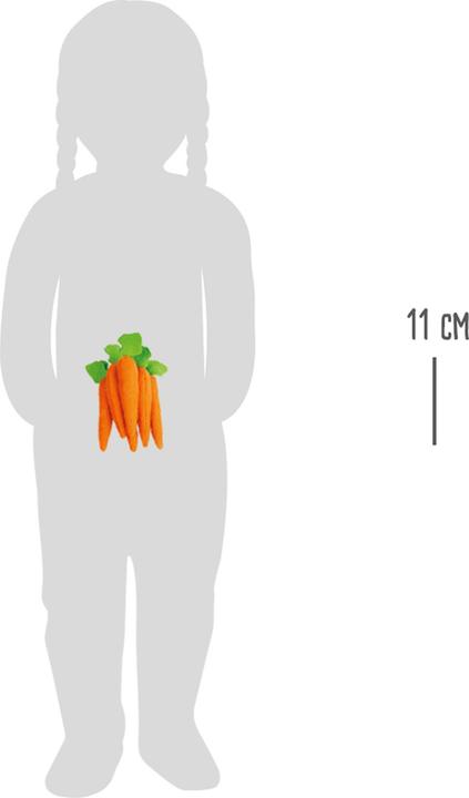 Actual product image small foot Carrots