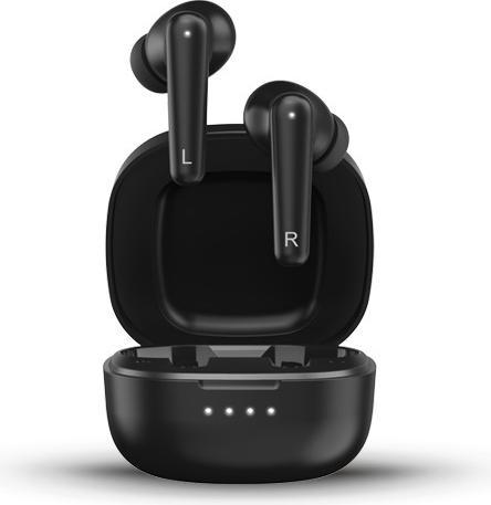 Actual product image Genius HS-M910BT microphone, microphone, track changer, black, 2.0, charging case, sports type USB-C (NC, 4 h, Wireless)