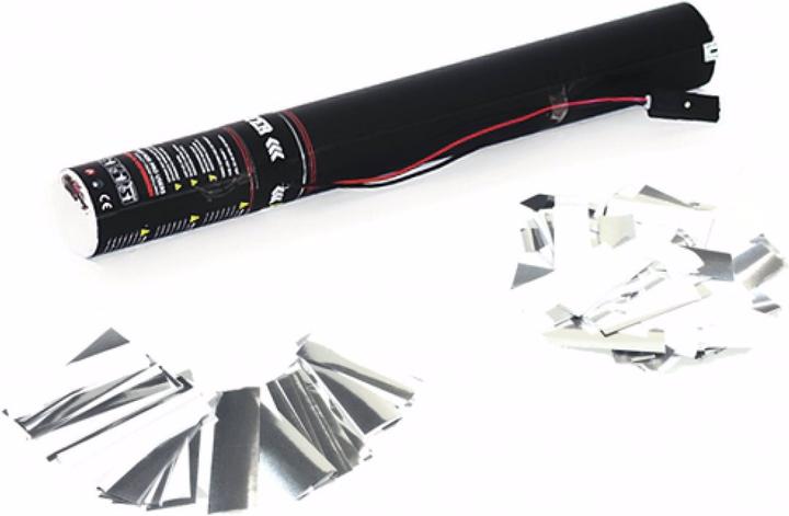 Produktbild TCM Konfetti-Ladung elektrisch 50cm, weiss/silber