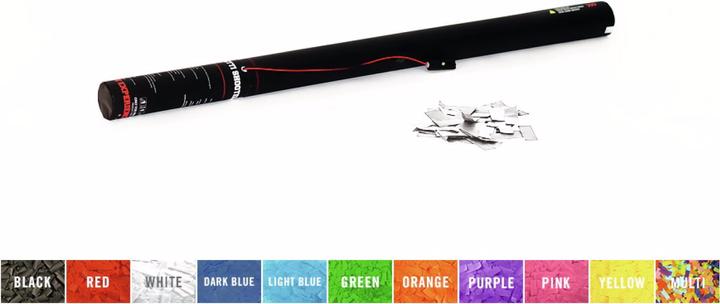 Produktbild TCM Konfetti-Ladung elektrisch 80cm, weiss/silber
