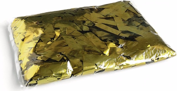 Produktbild TCM Metallic Konfetti rechteckig 55x18mm, gold, 1kg