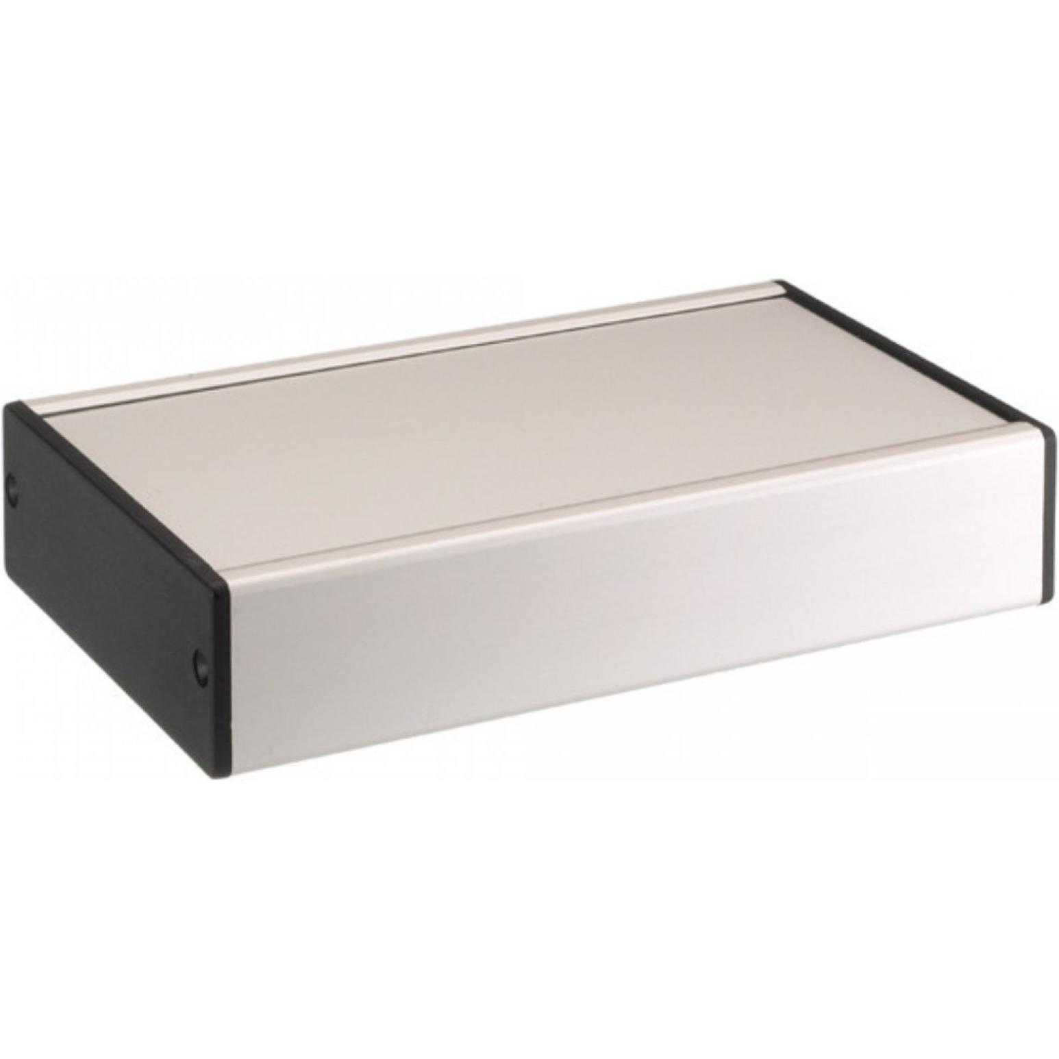 Monacor Alu-ABS-Box 103 x 36,5 x 167 mm (Gehäuse), Elektronikzubehör + Gehäuse, Schwarz