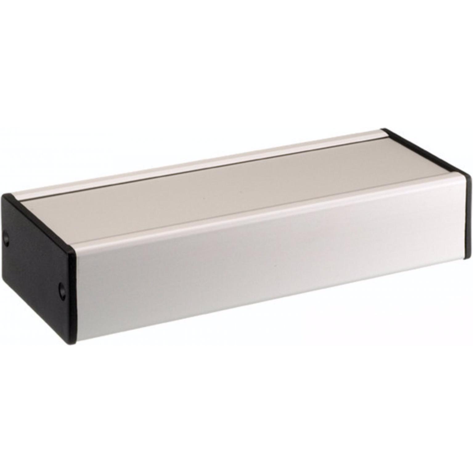 Monacor Alu-ABS-Box 65 x 36,5 x 167 mm (Gehäuse), Elektronikzubehör + Gehäuse, Schwarz