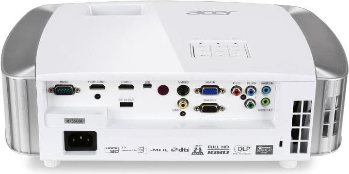 Image du produit Acer H7550bd (Full HD, 3000 lm, 1.15 - 1.5:1)