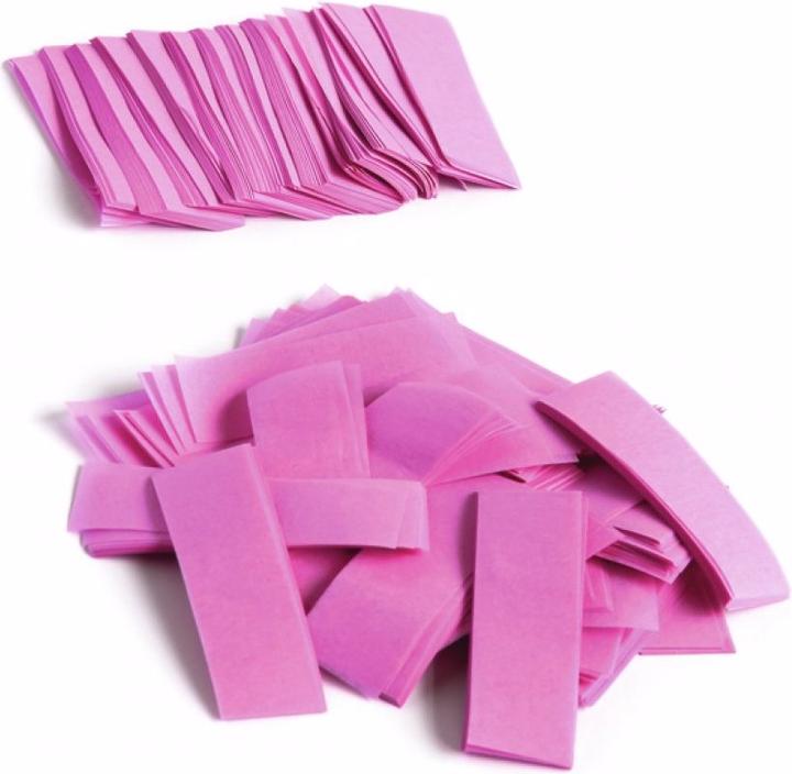 Produktbild TCM Slowfall Konfetti rechteckig 55x18mm, pink, 1kg