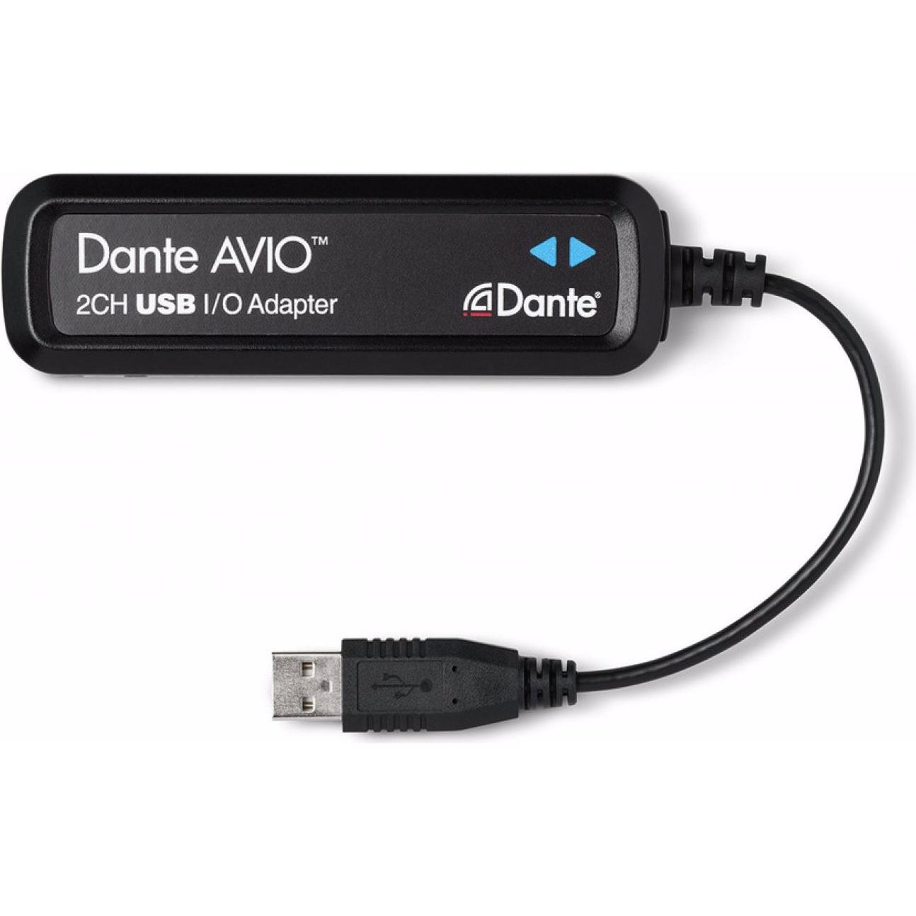 Thumbnail - Org.makers Dante Avio USB Adapter, Input/Output (Audio Converter), Audio Zubehör, Schwarz