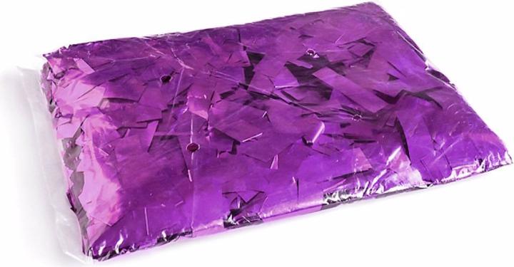 Actual product image TCM Metallic confetti rectangular 55x18mm, pink, 1kg