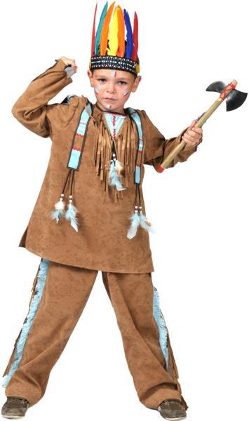 Immagine prodotto Espa Bambino indiano Anoki taglia 152 2 pezzi, top e pantaloni, ascia di guerra (152)