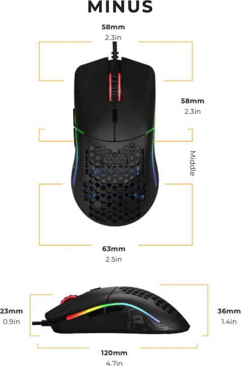 Image du produit Glorious PC Gaming Race Modèle O- (Filaire)