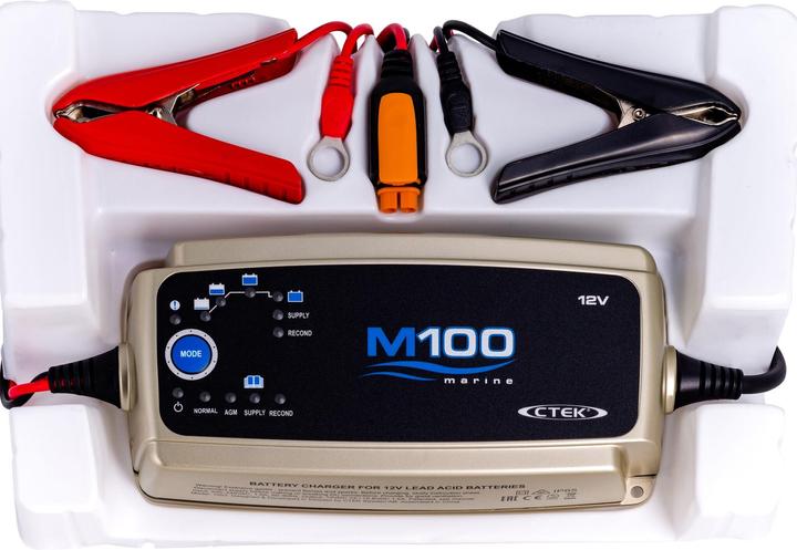 Produktbild Ctek Automatikladegerät Hochfrequenzladegerät M 100 12 V 7 A (12V, 7 A)