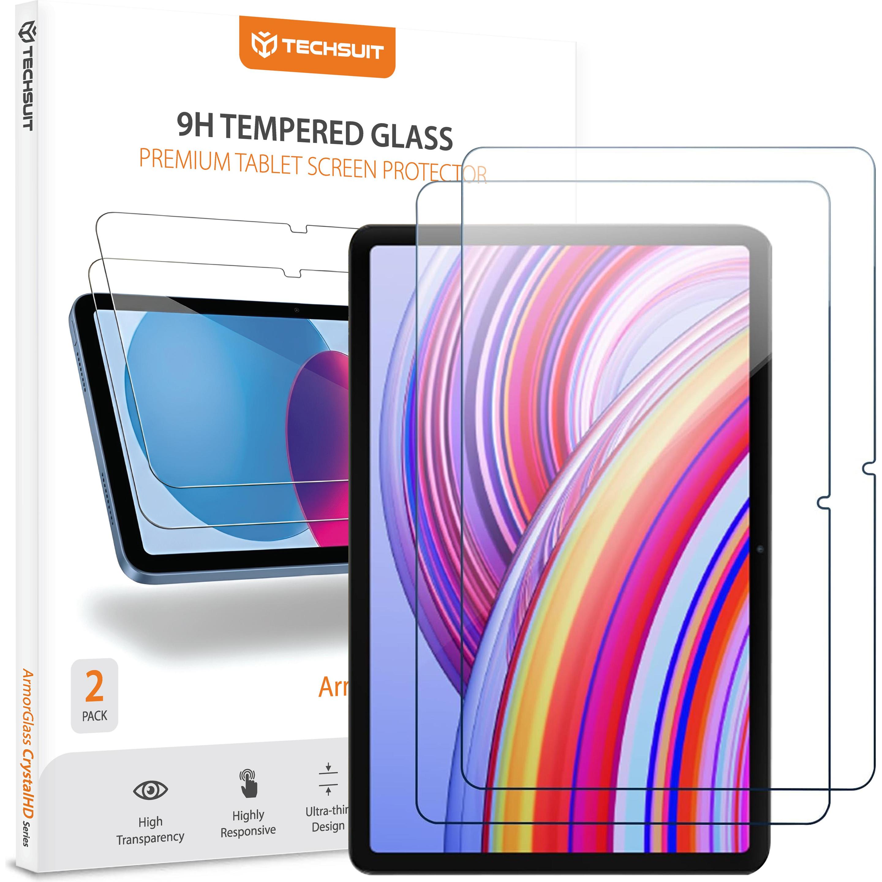 Techsuit - ArmorGlass CrystalHD (2 pack) - Xiaomi Redmi Pad Pro - Clear (2 pz., Xiaomi Poco Pad, Xiaomi Redmi Pad Pro), Pellicola tablet