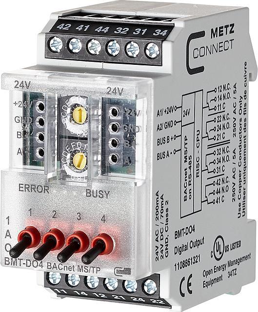 Actual product image Metz Connect METZ MS/TP module (Heating actuator)