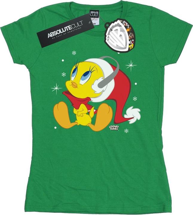 Produktbild Looney Tunes Christmas Tweety TShirt (M)