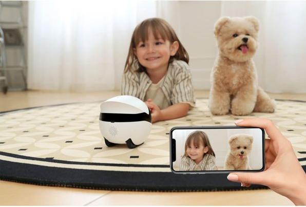 Actual product image Enabot Rola Mini Companion Robot (2304 x 1296 Pixels)