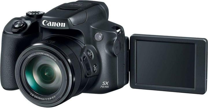 Image du produit Canon PowerShot SX70 HS (3.8 - 247 mm, 20.30 Mpx, 1/2,3'')