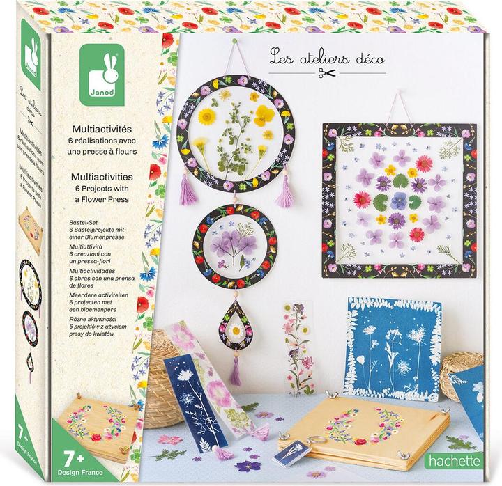 Produktbild Janod BastelSet Blumenpresse