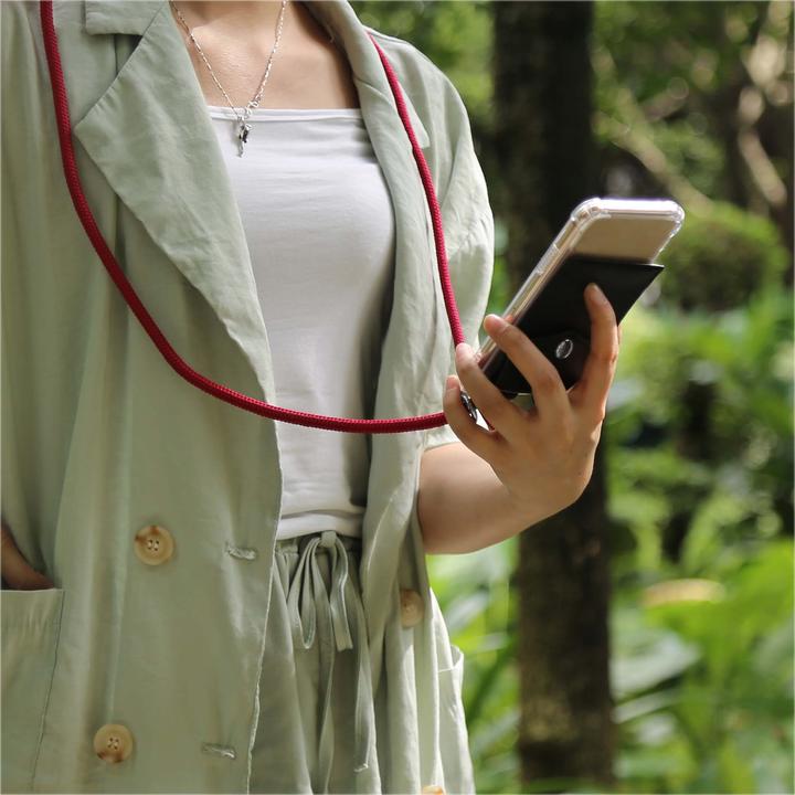 Produktbild Cadorabo TPU Handy Kette SILBER Cover