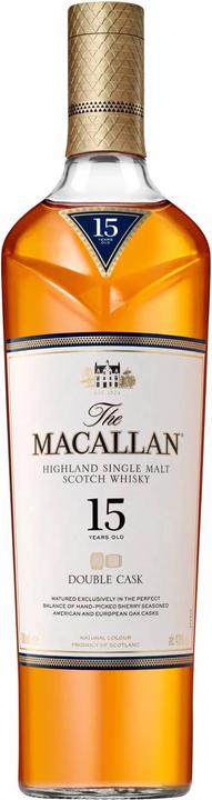 Produktbild Macallan 15 years old Double Cask (Single Malt, Scotch Whisky, 1 x 70 cl)