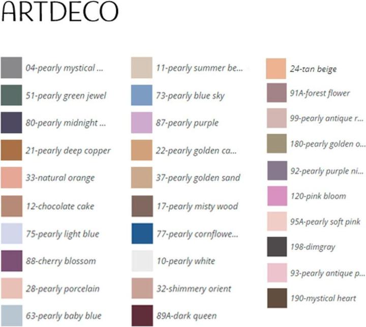 Actual product image Artdeco Pearl (17 Pearly Misty Wood)
