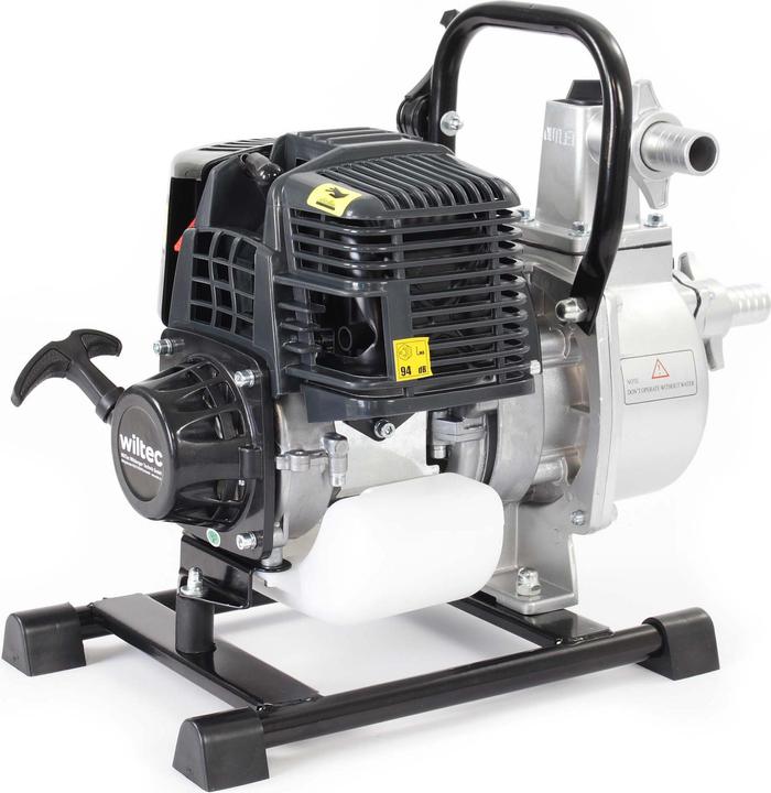 Produktbild Wiltec Benzin Wasserpumpe (Gartenpumpe)