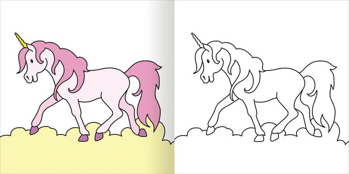 Produktbild Mein erstes dickes Malbuch ab 2 – Einhörner