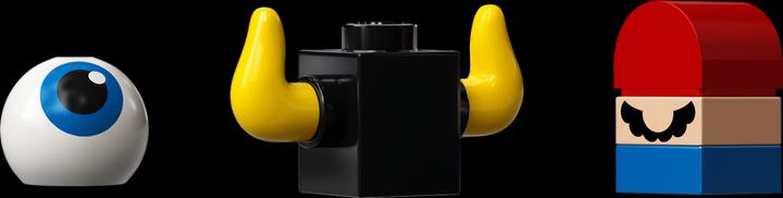 Actual product image LEGO Question Mark Block from Super Mario 64 (71395, LEGO Rare Sets, LEGO Super Mario)