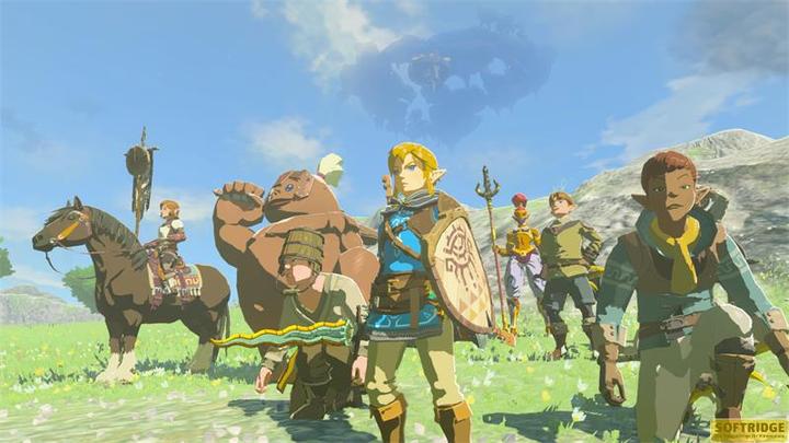 Actual product image Nintendo The Legend of Zelda: Tears of the Kingdom (Switch, Switch Lite, Switch OLED, DE, IT, FR, EN)